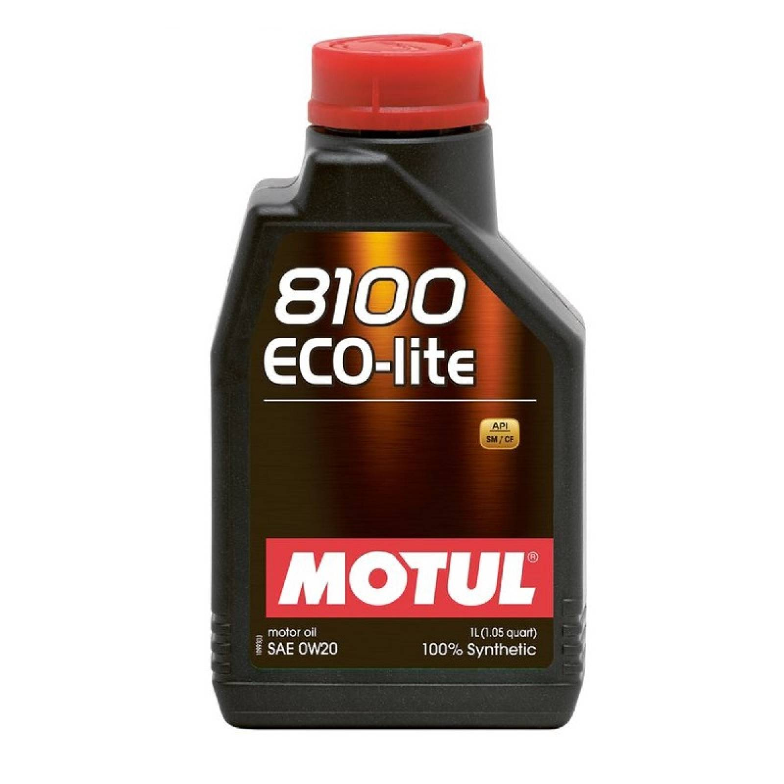 0w20motul1lt Motul 8100 ECO-LITE 0w20 de 1 LT - Imagen 1