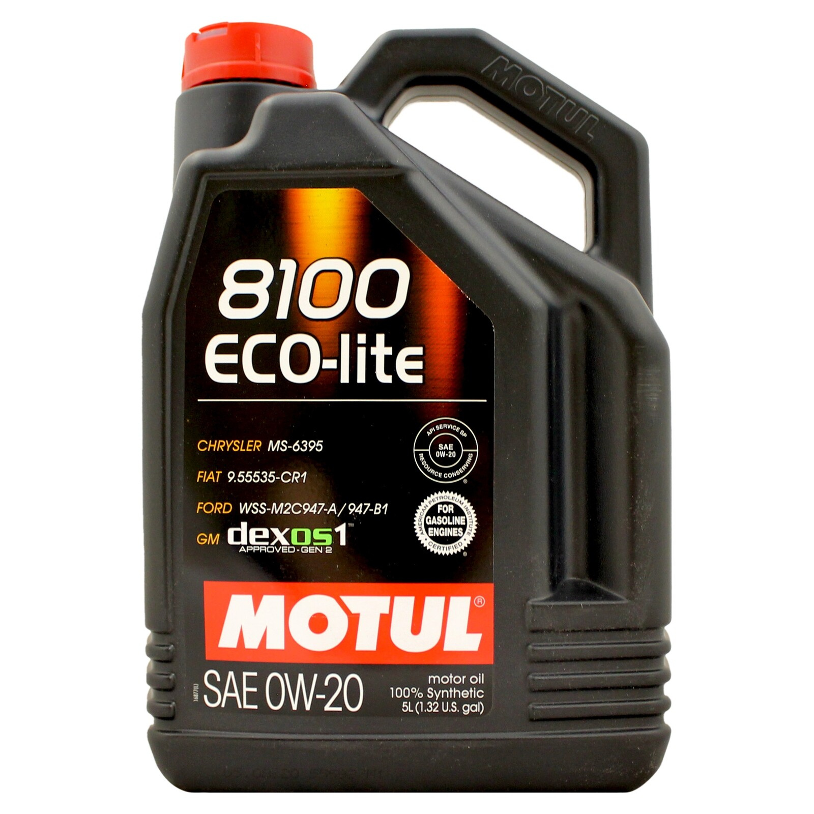 0w20motul5lt Motul 8100 ECO-LITE 0w20 de 5 LT - Imagen 1