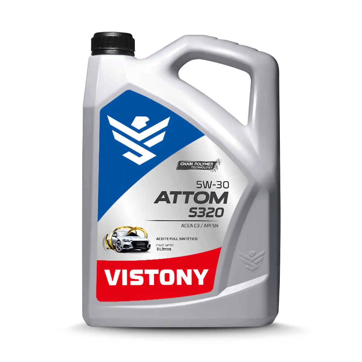 5w30vistony5lt Vistony ATTOM S320 5w30 de 5 litros - Imagen 1